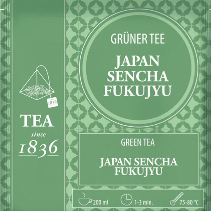Gruentee Japan Sencha Fukujyu im Teebeutel