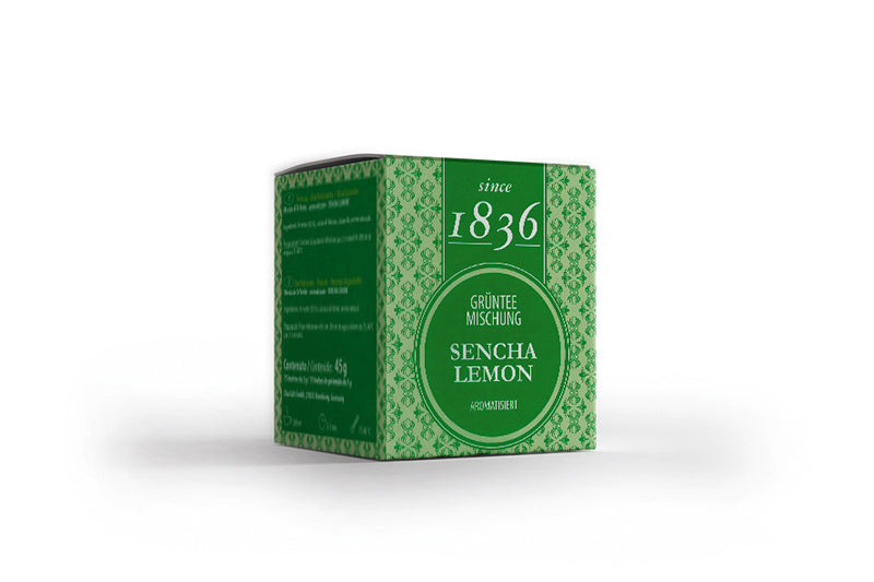 Teebox Sencha Lemon Gruentee