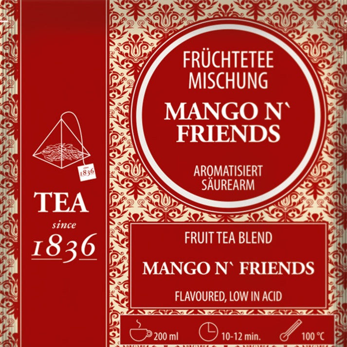 Fruechtetee Mango n` Friends im Teebeutel