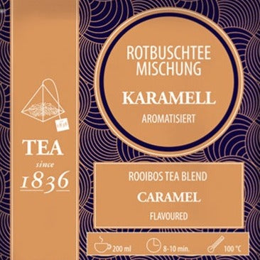 Karamell Rotbuschteemischung Teebeutel