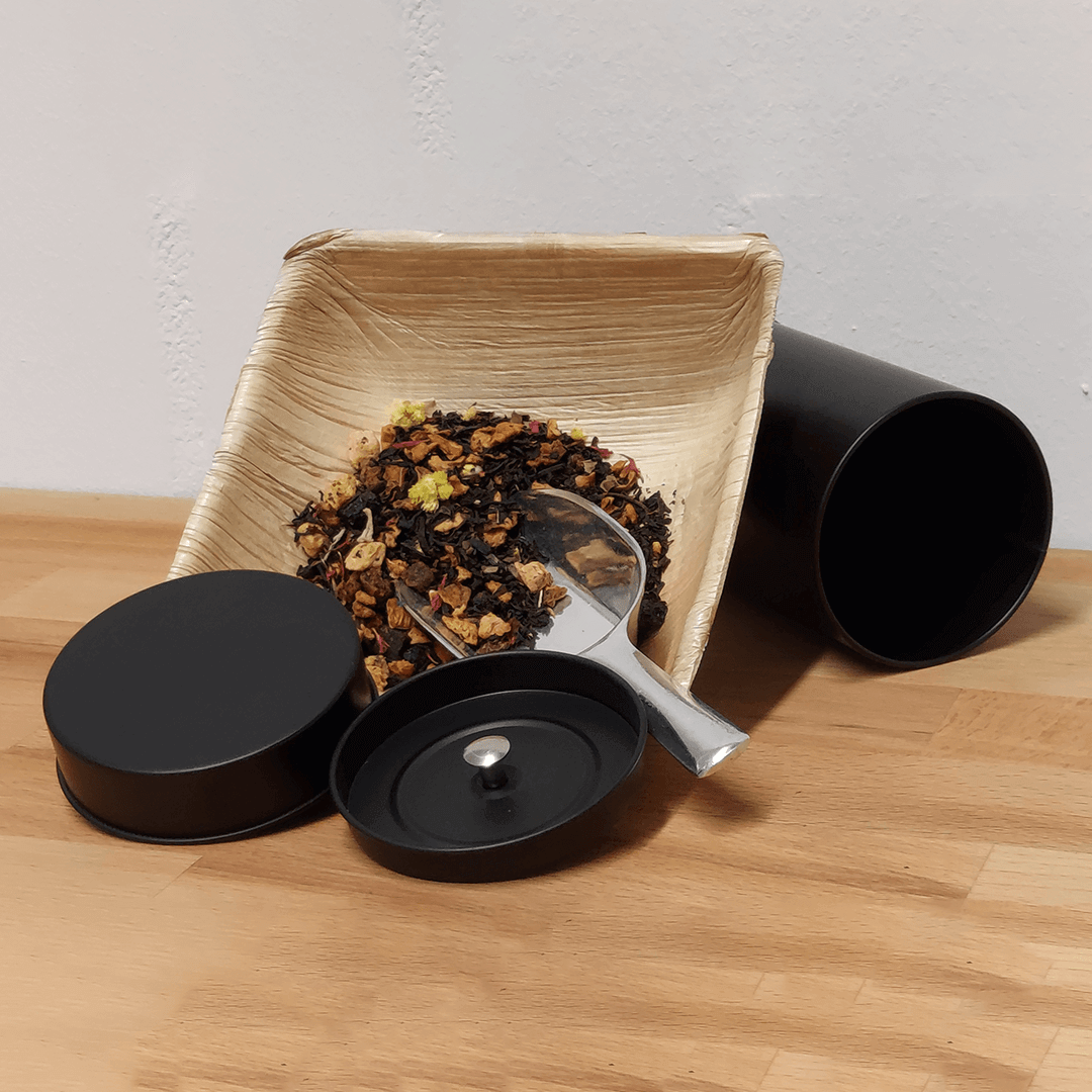 Teedose mit schalle