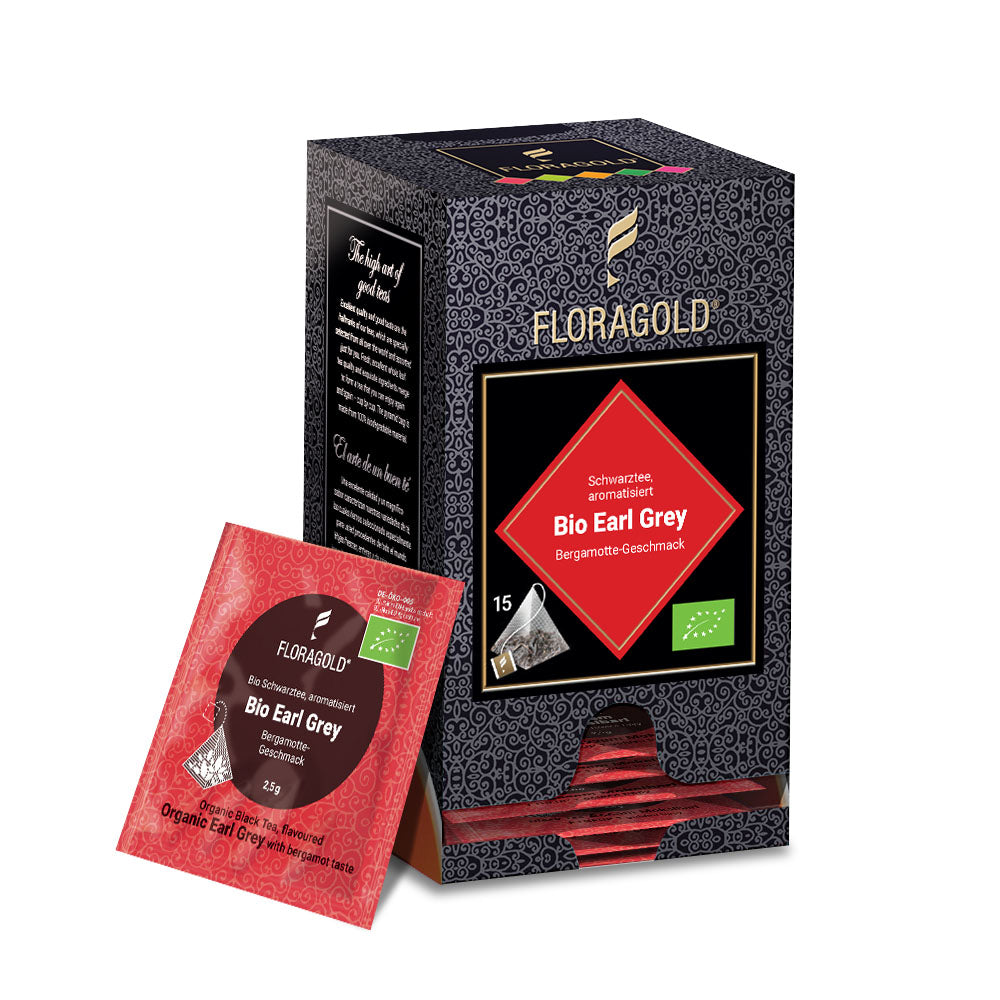 Teebox Bio Earl Grey Schwarztee