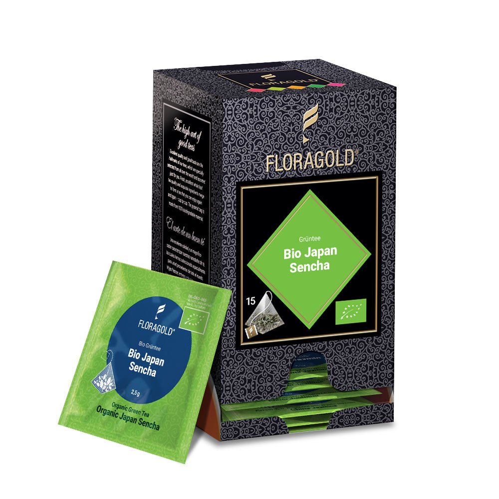Teebox Bio Japan Sencha Gruentee