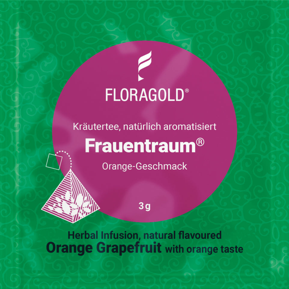 Kraeutertee Frauentraum im Teebeutel