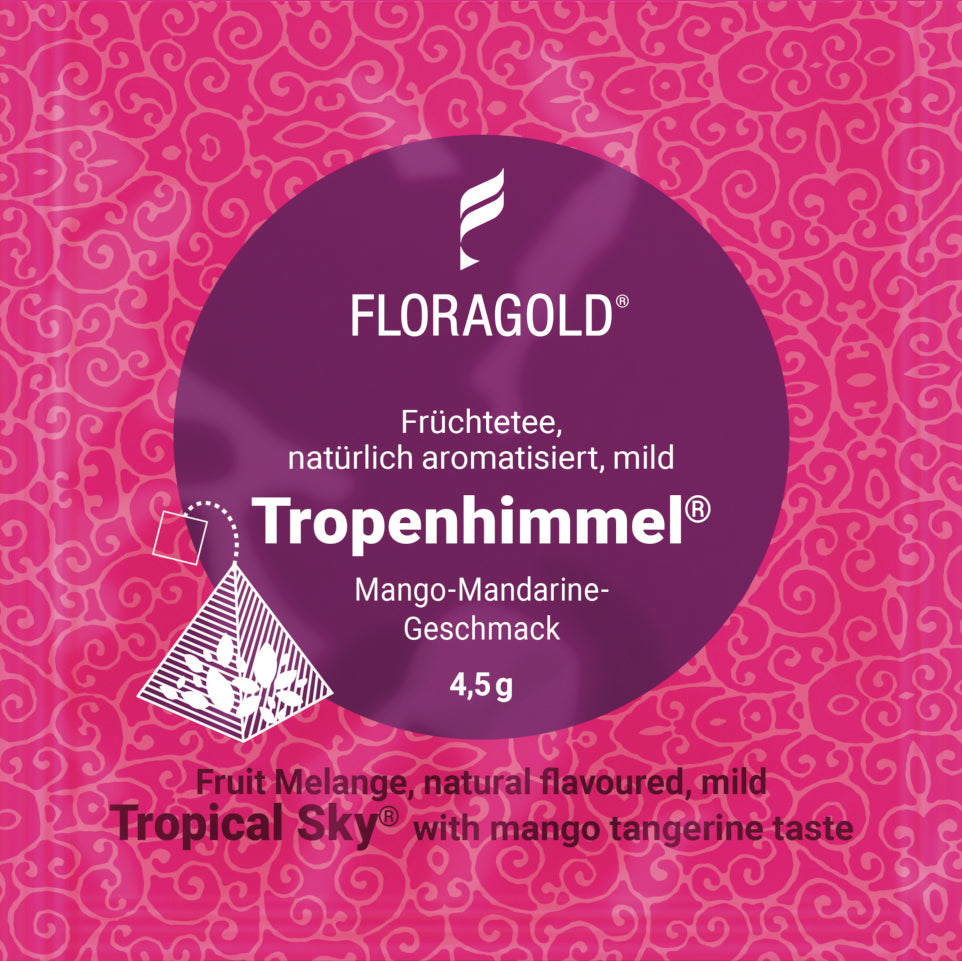 Fruechtetee Tropenhimmel im Teebeutel