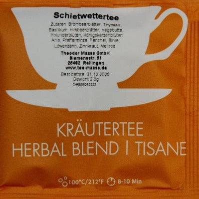 Schietwetter Tee Kräutertee im Einzelbeutel