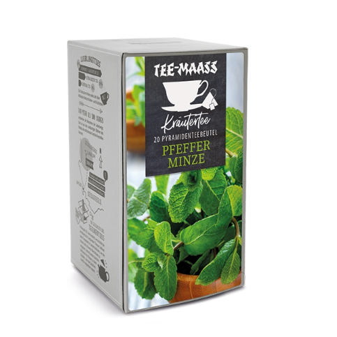 Teebox Pfefferminze Kraeutertee