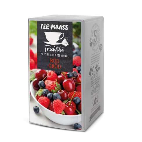 Teebox Roed Groed Fruechtetee
