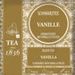 Vanille mit Vanillestücken Schwarztee im Einzelbeutel