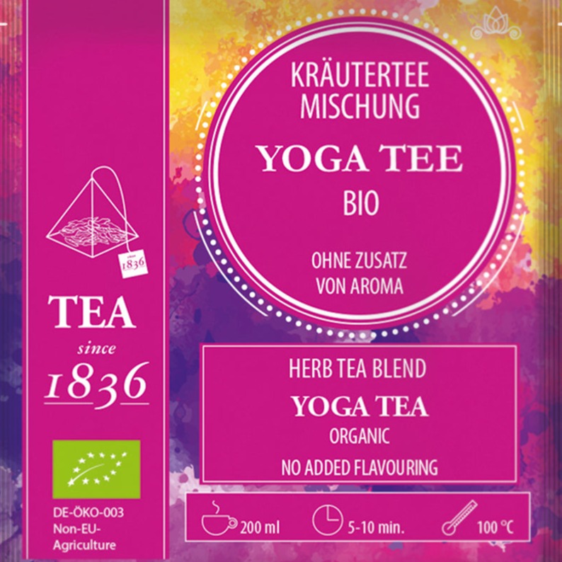 Kraeutertee Yoga Tee im Teebeutel