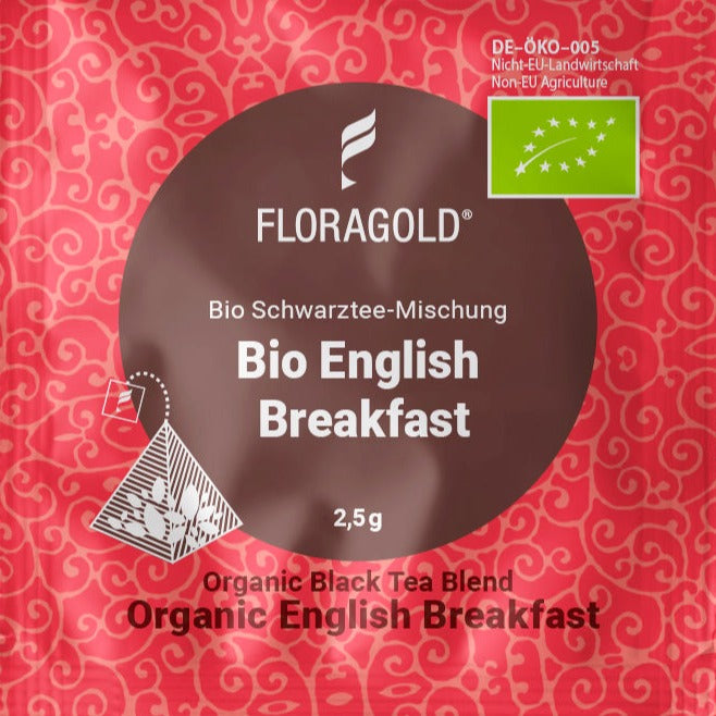 Schwarztee Bio English Breakfast im Teebeutel
