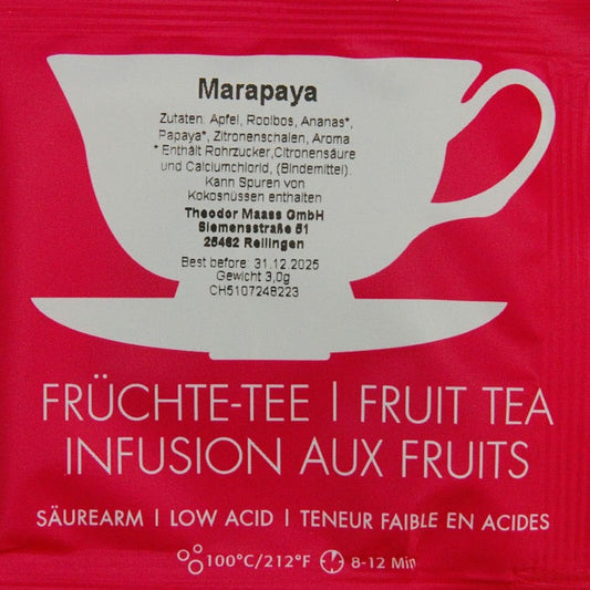Marapaya aromatisierter Früchtetee im Einzelbeutel