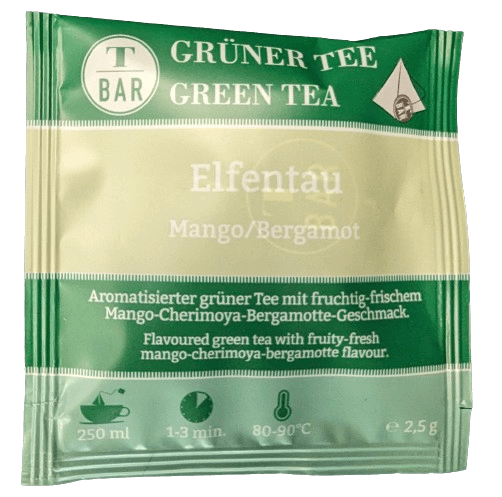 Elfentau grüner Tee Teebeutel