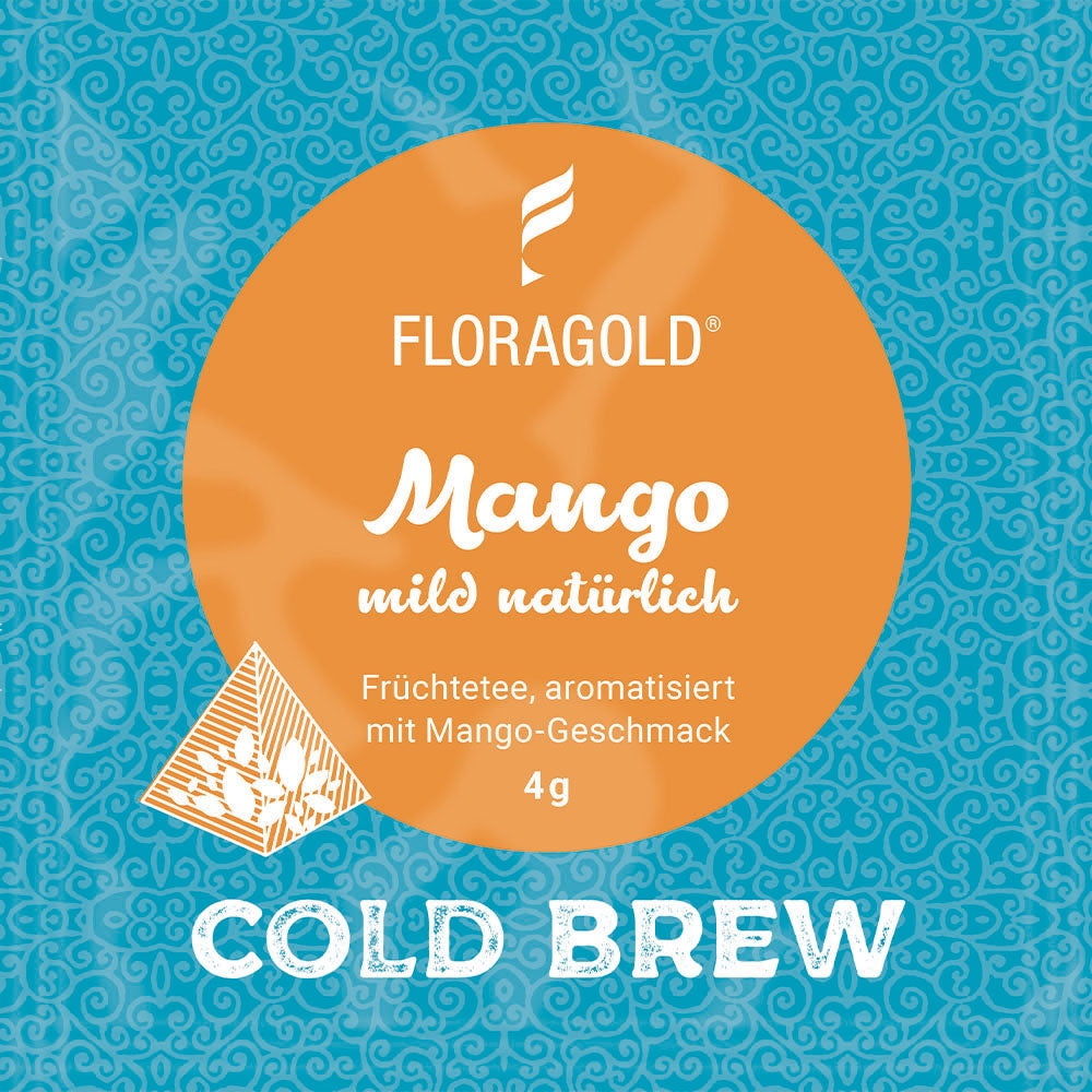 Cold Brew Mango mild natürlich im Einzelbeutel